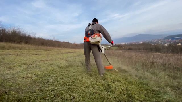 Stihl FS 560 C-EM with Stihl Advance X-Treem Harness and CF3 Pro trimmer line ??(motocoasa Stihl) смотреть онлайн