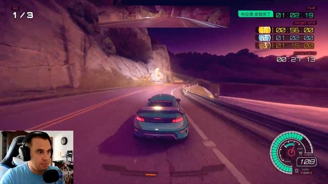 Indie Racing Games: Inertial Drift - Sunset Prologue (4K60) смотреть онлайн