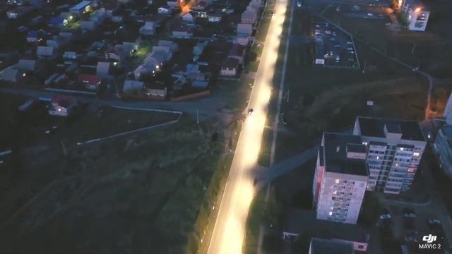 Предзакатный полёт. Рудный. Осень. смотреть онлайн