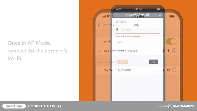Connect ADC V523 to Wi Fi AP Mode смотреть онлайн