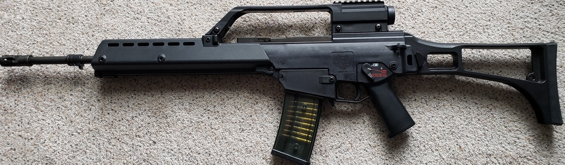 HK G36E - Неполная/Полная разборка/сборка и Функционирование смотреть онлайн