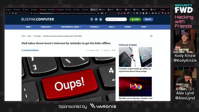 Hacking with Friends Live: Weekly Security News and Hacking Tools смотреть онлайн