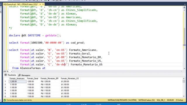 SQL SERVER - 18 - Funções de Texto FORMAT, LEFT, RIGHT, LEN, LOWER e UPPER смотреть онлайн