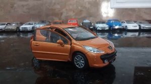 welly toys cars review peugeot 207