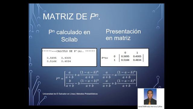 Video Explicativo de Proyecto Cadenas de Markov de Dos Estados (Etapa2) смотреть онлайн