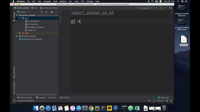 03 판다스(pandas)로 엑셀(csv)데이터 불러오기 смотреть онлайн