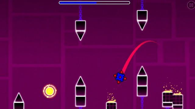 Geometry Dash Time Machine all coins (mobile) смотреть онлайн