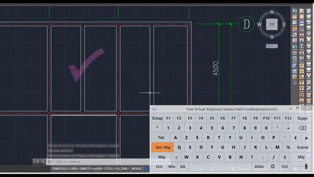 Comment ajouter les axes aux murs existants avec YQArch AutoCAD | YQArch plugin | Autocad drawing смотреть онлайн