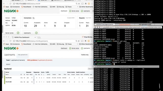Load balancing a basic webapp with nginxplus and kubernetes смотреть онлайн