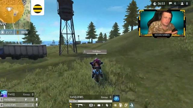 Тест новой платформы Фри Фаер! Стрим Free Fire BeePlay! Турниры, промокоды, розыгрыши Фри Фаер! смотреть онлайн