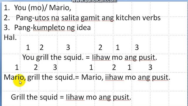 Mga Salitang Panluto sa English - Gumawa agad ng mensahe sa English (Kitchen Verbs) смотреть онлайн