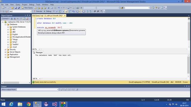 1.SQL Server Tutorial-Hindi(Create Statement) смотреть онлайн