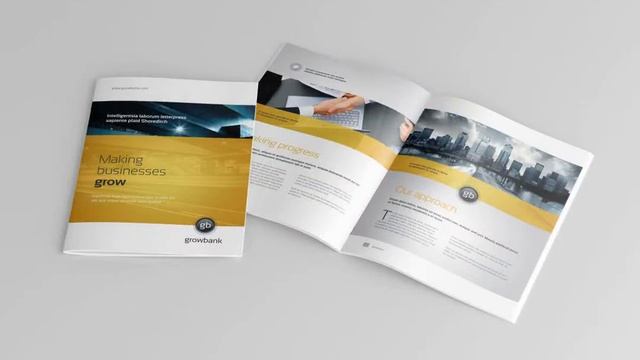 Mock Up Template: US Letter Brochure / Catalog Mockup смотреть онлайн