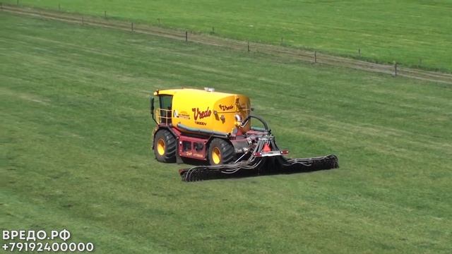 Инжекторы Vredo для навозной жижи. Лучшее в поле! Внесение навоза! смотреть онлайн
