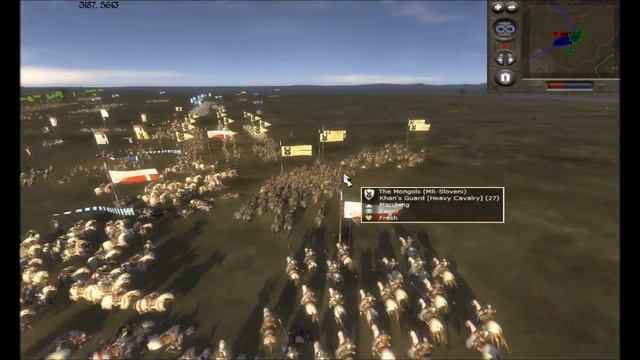 Medieval 2 Total War Online Battle #85: two vs two смотреть онлайн