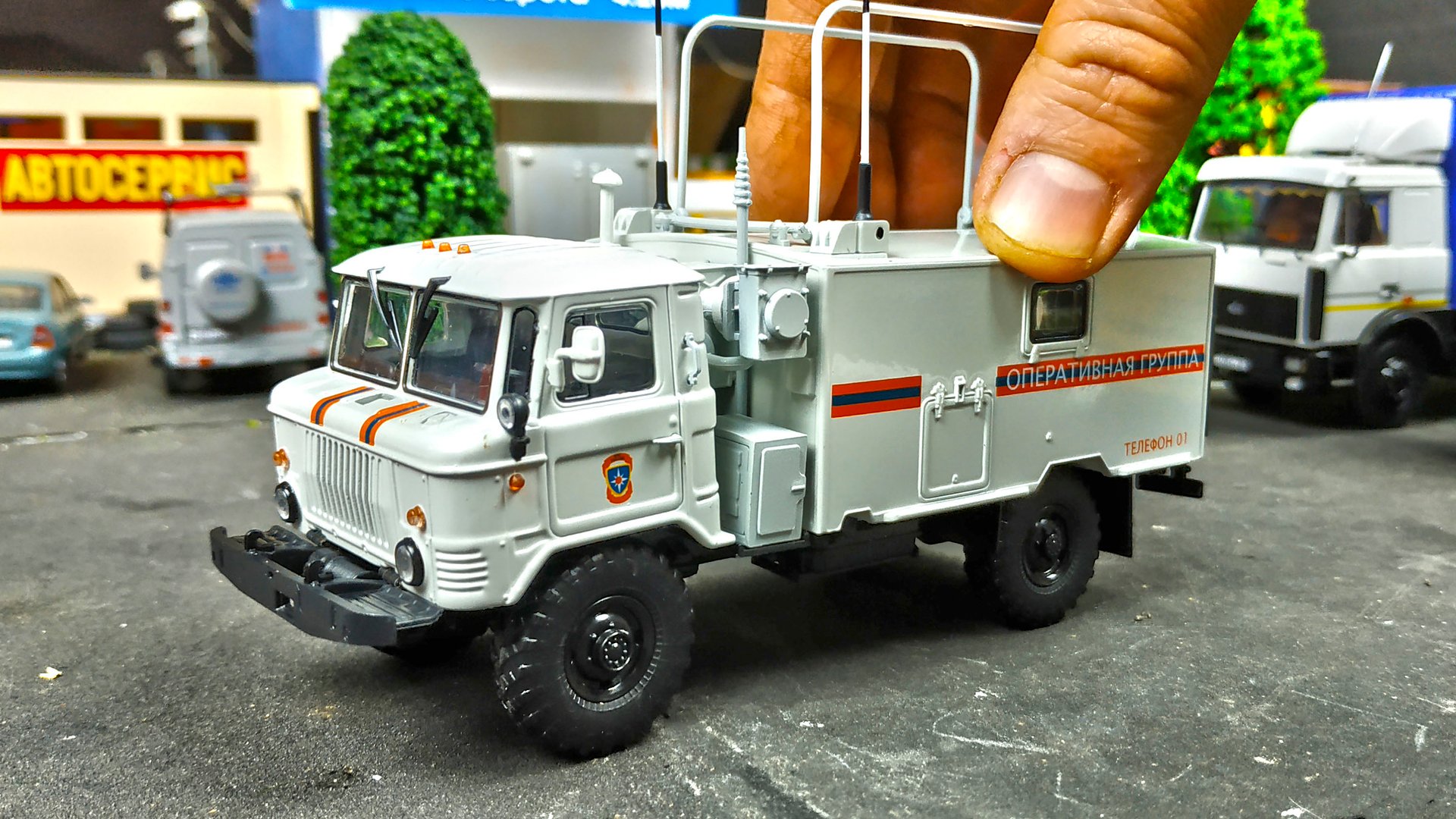 ПРО МАШИНКИ МОДЕЛЬКИ, ГАЗ 66 КШМ, МАСШТАБ 43 смотреть онлайн