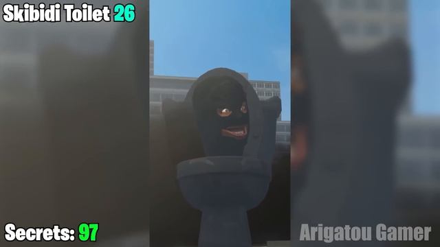 Skibidi Toilet 1-45 ALL Secrets & Easter Eggs ALL Episodes#skibiditoilet#skibiditoilet