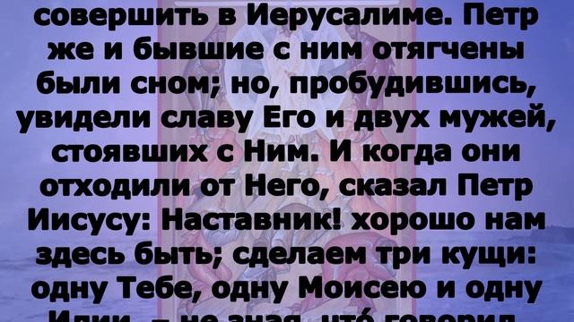 Включи прямо сейчас! Евангелие дня 19 августа 2023 года смотреть онлайн