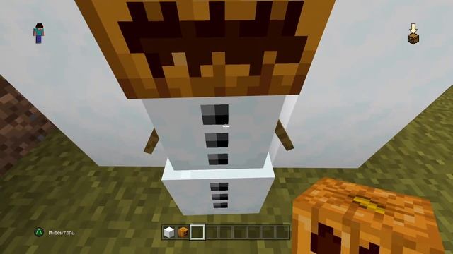 Как построить снеговика в Майнкрафте смотреть онлайн