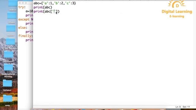 69 Python Key Error Exception | Online Training Download app from below link смотреть онлайн