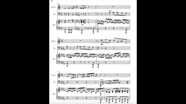 Clarinet Trio in B-Flat Major (4th Movement) смотреть онлайн