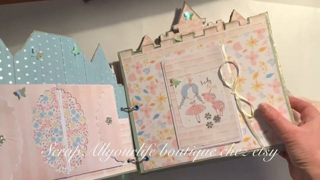Album Scrapbooking Château Pour Petite Princess 3