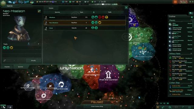 STELLARIS Let's Play - HARD - Fanatic Individualist/Materialist - #26 "Threshold" смотреть онлайн