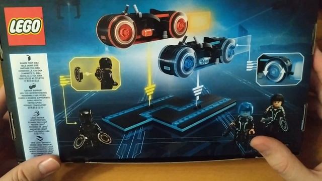 Lego 21314 Tron: Legacy Lightcycle Обзор смотреть онлайн