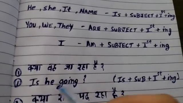 3-interrogative Present continuous tense in hindi | present continuous | tenses in hindi смотреть онлайн
