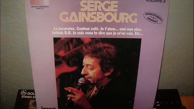 SERGE  GAINSBOURG  -  Je T'aime.... Moi Non Plus