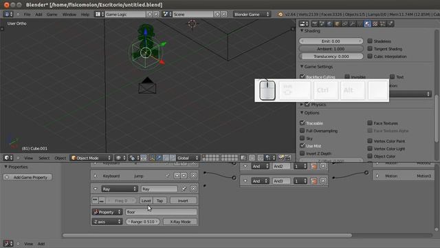 Tutorial 8: Jumping. Blender Game Engine смотреть онлайн