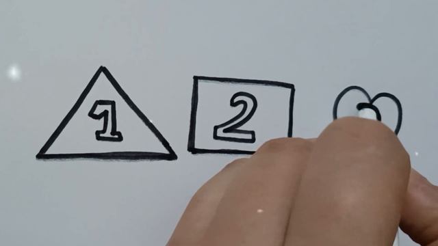 learn 2d shapes | learn numbers for kids, shapes drawing for toddlers #coloring#paint смотреть онлайн