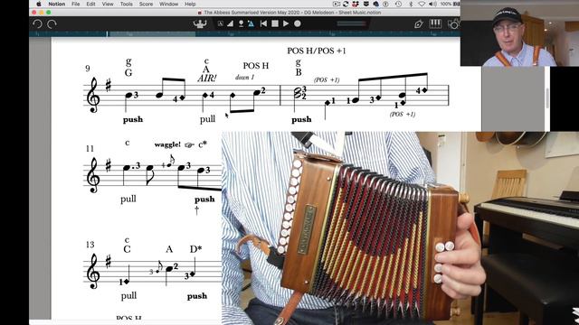 The Abbess - DG Melodeon Video Performance And Tutorial Excerpt (Brand New For 2020!!) смотреть онлайн