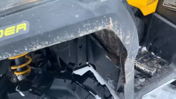 BRP650XMR примерка резины ITP CRYPTID 30.9.14.