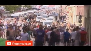 РУССКИЕ ФАНАТЫ ПОЮТ ПЕСНЮ "КАТЮША"