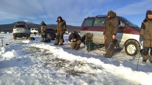 Зимняя рыбалка, корюшка, Де-Кастри. Новогодние каникулы.