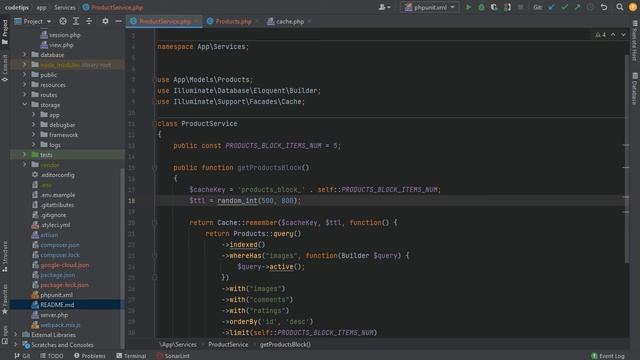 Laravel Tutorial: Cache. Eloquent Cache. Improve performance of your Laravel application. смотреть онлайн