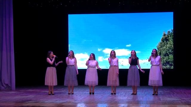 "За тихой рекою.." а капелла - ансамбль "Каре" смотреть онлайн