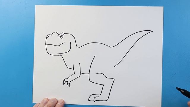How to Draw Red T-Rex from Primal смотреть онлайн