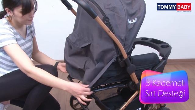Tommybaby Tb-700 Gold Çift Yön Lüx Puset Bebek Arabası Nasıl Kurulur? смотреть онлайн