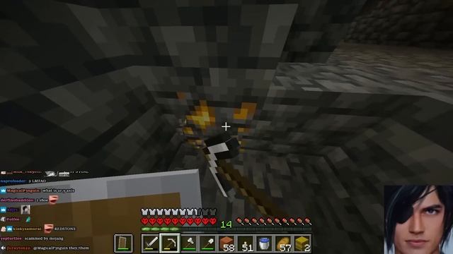 Playing hardcore minecraft at 4am with twitch chat смотреть онлайн