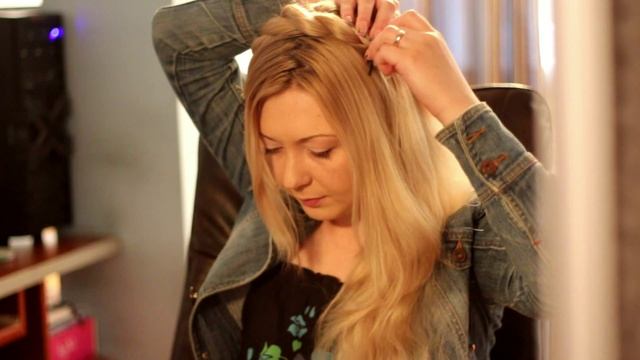 Rope Milkmaid Braid Hairstyle/Быстрая причёска смотреть онлайн