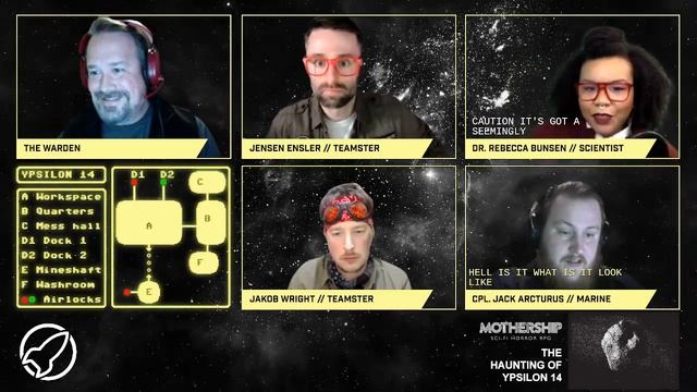 The Haunting Of Ypsilon 14 - Mothership RPG Actual Play