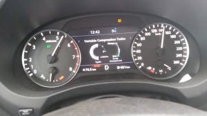 Инфинити Infiniti QX50 2,0 VC-Turbo разгон 0-60, 0-100, 0-160