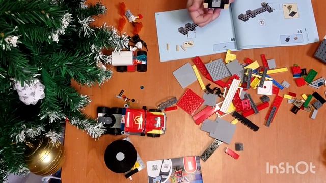 "Команда пожарных" сборка набора лего сити 60282 (часть 4) смотреть онлайн