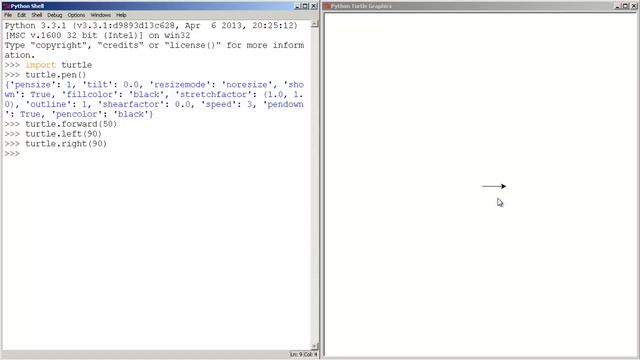 Python - Module and Turtle. смотреть онлайн