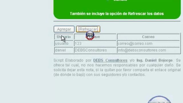 Ejemplo Formulario ABC usando jQuery Ajax y PHP смотреть онлайн