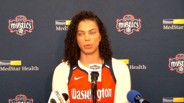 Washington Mystics Media Day 2022 Player Interviews смотреть онлайн