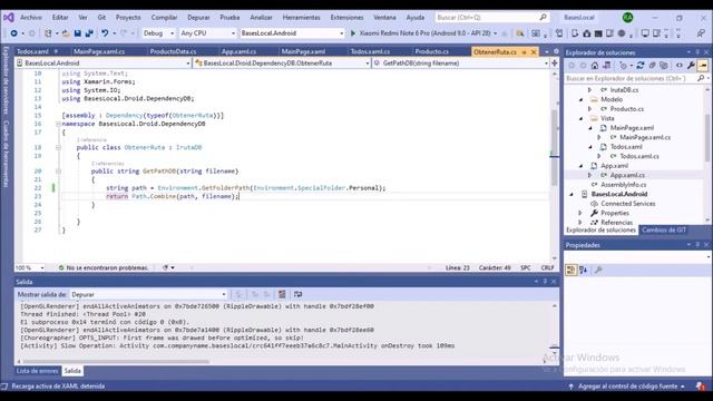 Bases de datos Locales Xamarin смотреть онлайн