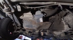 Замена защиты картера двигателя на Гранте